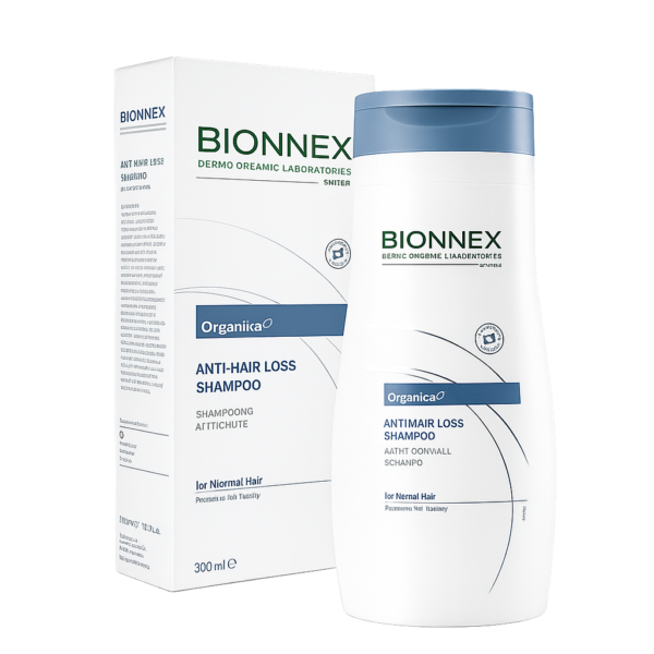 bionnex organica champoing 300ml + aprés champoing 300ml anti chute
