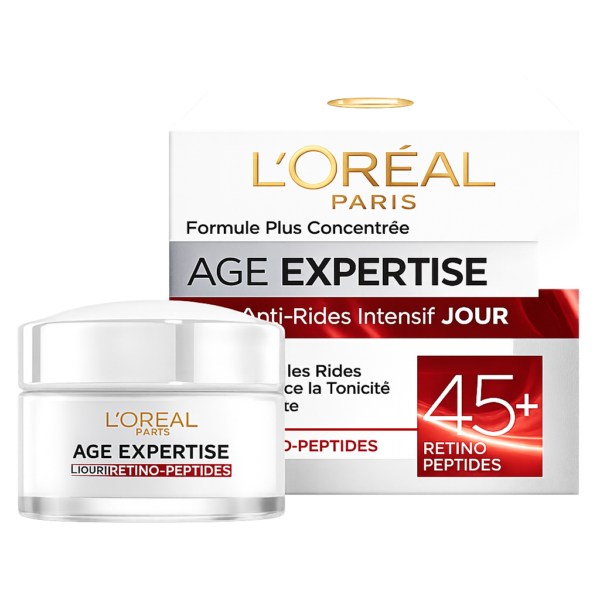 loreal paris age expert soin intensif anti rides jour spf 20 + 45 pro rÉtinol+ huile de camélia