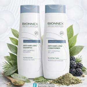 bionnex organica champoing 300ml + aprés champoing 300ml anti chute