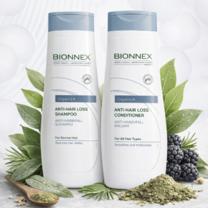 bionnex organica champoing 300ml + aprés champoing 300ml anti chute