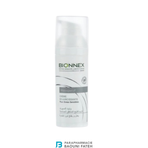 bionnex whitexpert creme eclaircissante pour zones sensibles