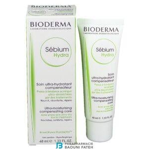 bioderma sébium hydra crème hydratante 40 ml