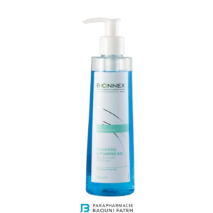 bionnex rensaderm gel nettoyant et moussant peau acnéique 200ml