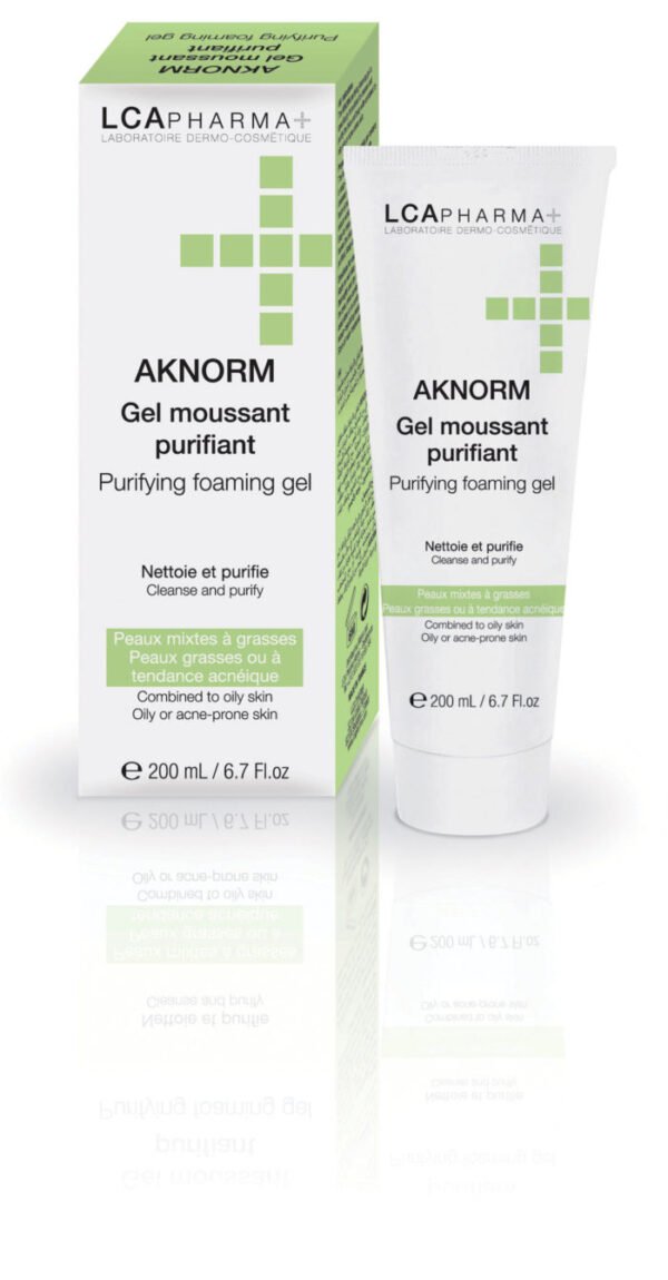 lca aknorm gel moussant purifiant 150ml