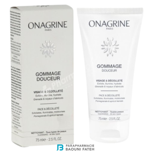 onagrine gommage douceur visage & décolleté
