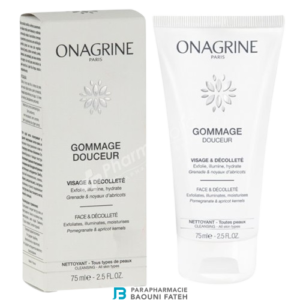 onagrine gommage douceur visage & décolleté