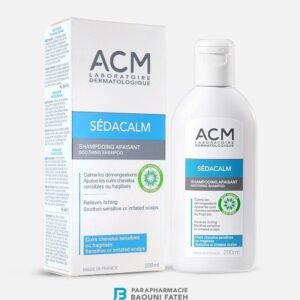 shampooing apaisant sedacalm cuir chevelu sensibles 200ml acm