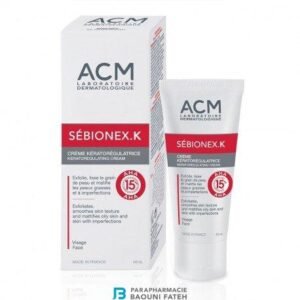 acm sebionex k crème 40 ml