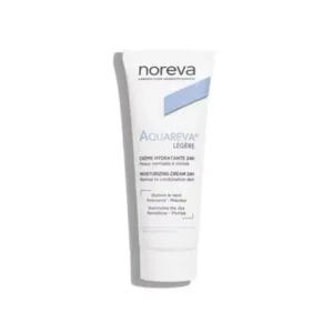 noreva aquareva crème légère hydratante 24h 40ml