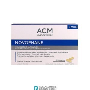 ongles et cheveux 60 gelules novophane acm
