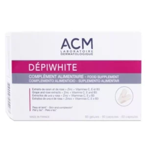 acm depiwhite complement alimentaire 60 gelules