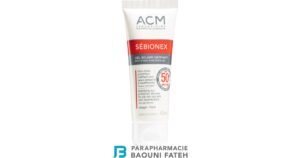 laboratoire acm sébionex gel solaire matifiant spf 50+ 40 ml